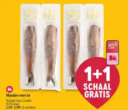 Delhaize Maatjes met ui aanbieding