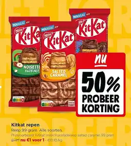 Jumbo Kitkat repen aanbieding