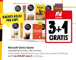 Jumbo Nescafé Dolce Gusto aanbieding