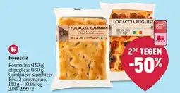 Delhaize Focaccia aanbieding