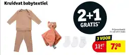 Kruidvat Kruidvat babytextiel aanbieding