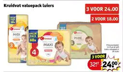 Kruidvat Kruidvat valuepack luiers aanbieding