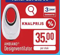 ALDI Ambiano designventilator aanbieding
