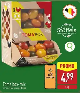 ALDI Toma'box-mix aanbieding
