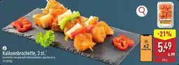 ALDI Kalkoenbrochette aanbieding