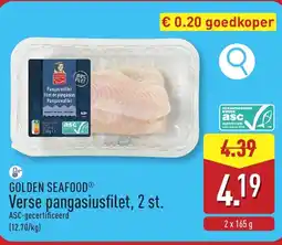 ALDI Golden seafood verse pangasiusfilet aanbieding
