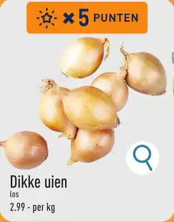 ALDI Dikke uien aanbieding