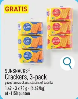 ALDI Sunsnacks crackers aanbieding