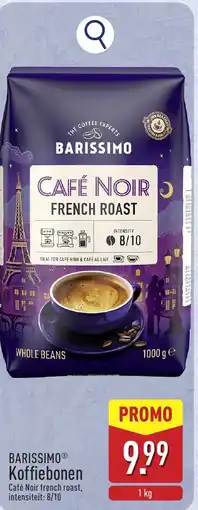 ALDI Barissimo koffiebonen aanbieding