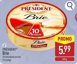 ALDI President Brie aanbieding