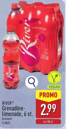 ALDI River grenadine limonade aanbieding