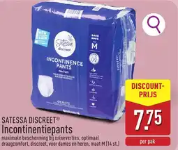 ALDI Satessa discreet Incontinentiepants aanbieding