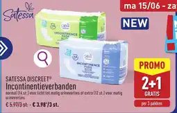 ALDI Satessa discreet Incontinentieverbanden aanbieding