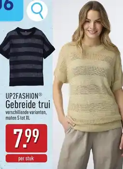 ALDI Up2fashion Gebreide trui aanbieding