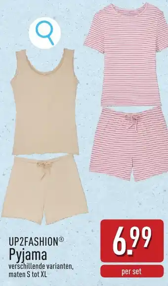 ALDI Up2fashion Pyjama aanbieding