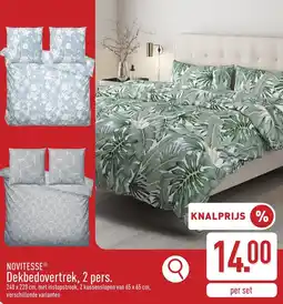 ALDI Novitesse Dekbedovertrek aanbieding