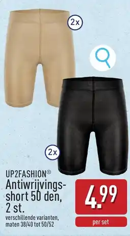 ALDI Up2fashion antiwrijvings short 50 den aanbieding