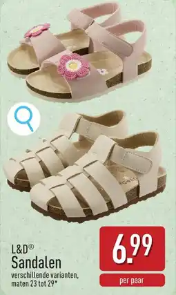 ALDI L&D Sandalen aanbieding