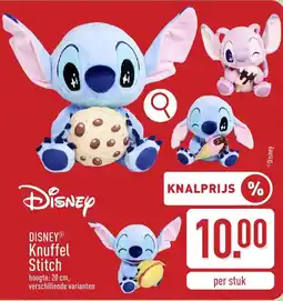 ALDI Disney knuffel stitch aanbieding