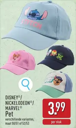 ALDI Disney/ Nickelodeon / Marvel pet aanbieding