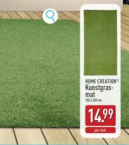 ALDI Home creation Kunstgras- mat mat aanbieding