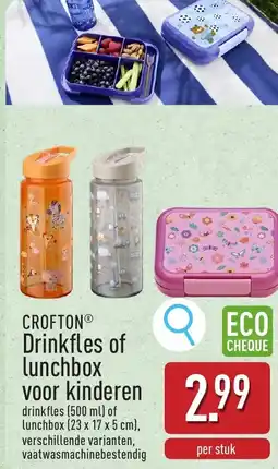 ALDI Crofton drinkfles of lunchbox aanbieding