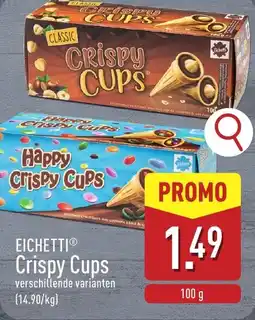 ALDI Eichetti Crispy Cups aanbieding