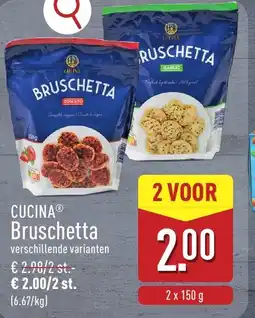 ALDI Cucina bruschetta aanbieding