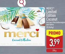 ALDI Merci limited Edition Coconut aanbieding