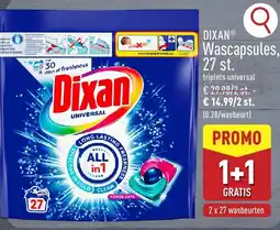 ALDI Dixan Wascapsules aanbieding