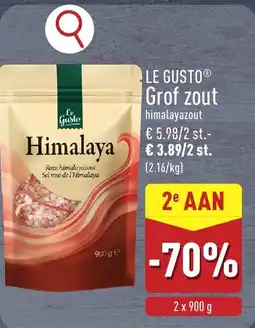 ALDI Le Gusto Grof zout aanbieding