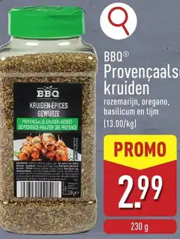 ALDI BBQ Provençaalse kruiden aanbieding