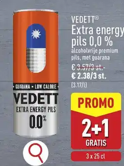 ALDI Vedett extra energy pils 0,0% aanbieding