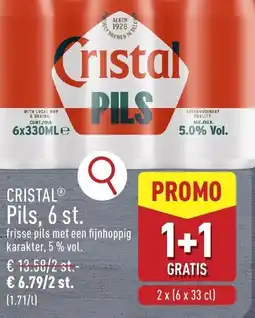 ALDI Cristal pils aanbieding