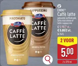 ALDI Emmi caffe latte aanbieding
