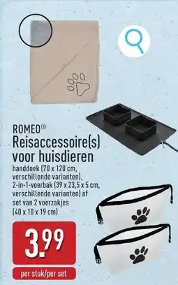 ALDI Romeo reisaccessoire(s) voor huisdieren aanbieding