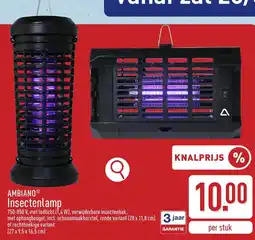 ALDI Ambiano Insectenlamp aanbieding