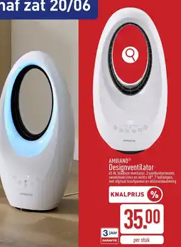 ALDI Ambiano Designventilator aanbieding