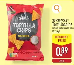 ALDI Sunsnacks Tortillachips aanbieding