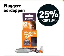 Kruidvat Pluggerz oordoppen aanbieding