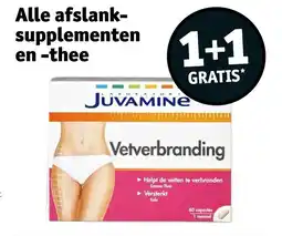 Kruidvat Alle afslank supplementen en thee aanbieding