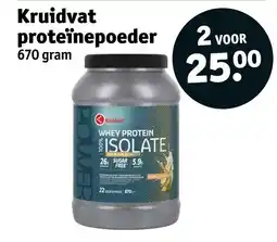 Kruidvat Kruidvat proteïnepoeder aanbieding