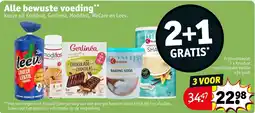 Kruidvat Alle bewuste voeding aanbieding