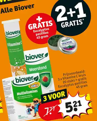Kruidvat Alle Biover 45g aanbieding