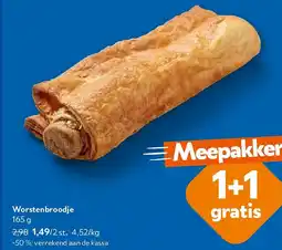 OKay Worstenbroodje aanbieding