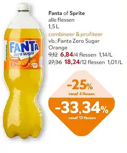OKay Fanta of Sprite alle flessen aanbieding