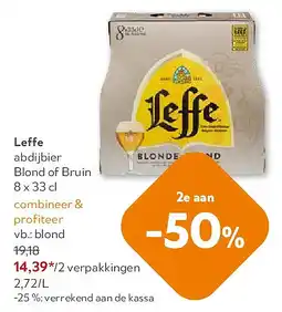 OKay Leffe abdijbier Blond of Bruin aanbieding