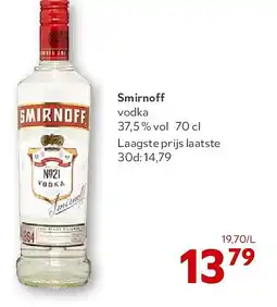 OKay Smirnoff vodka 37,5 % vol aanbieding