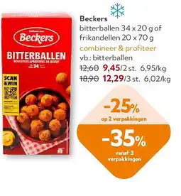 OKay Beckers bitterballen aanbieding