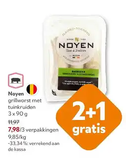 OKay Noyen grillworst met tuinkruiden aanbieding